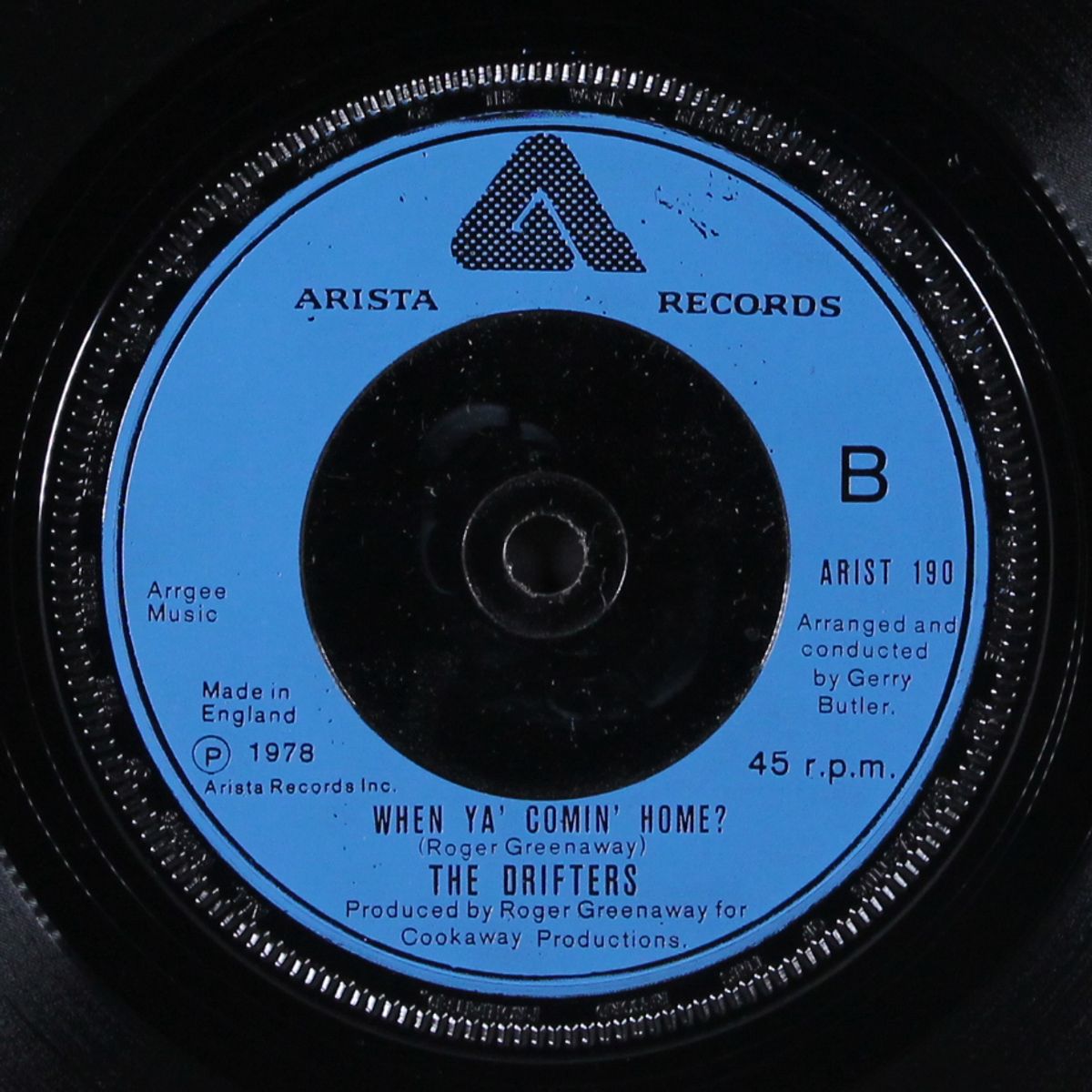 honey you're heaven to me / when ya comin' home by DRIFTERS