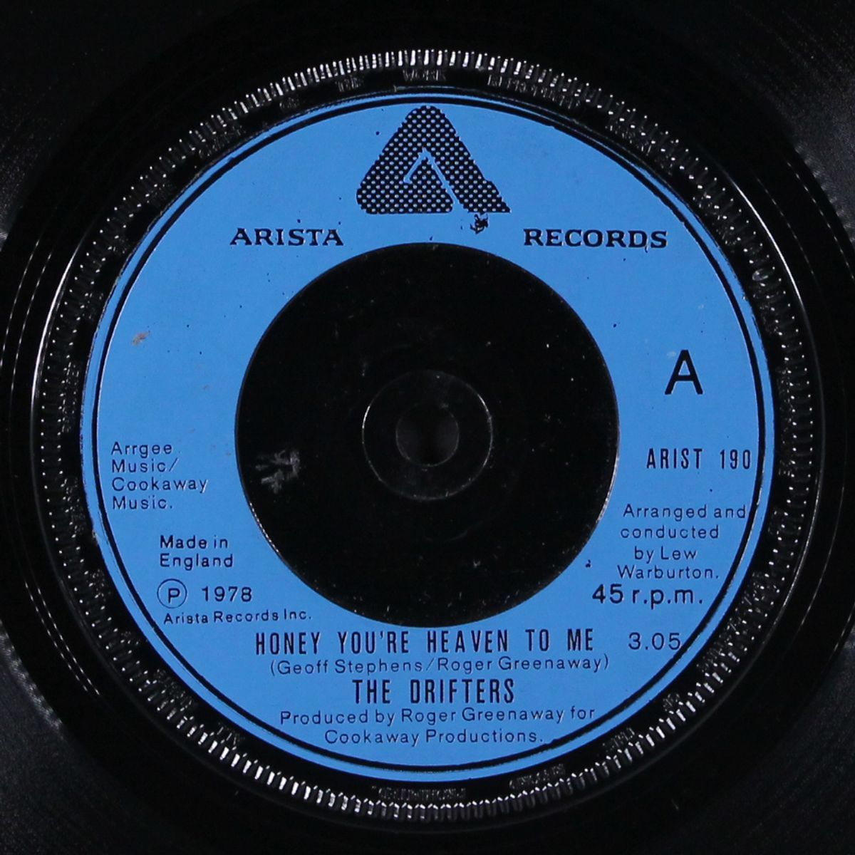 honey you're heaven to me / when ya comin' home by DRIFTERS