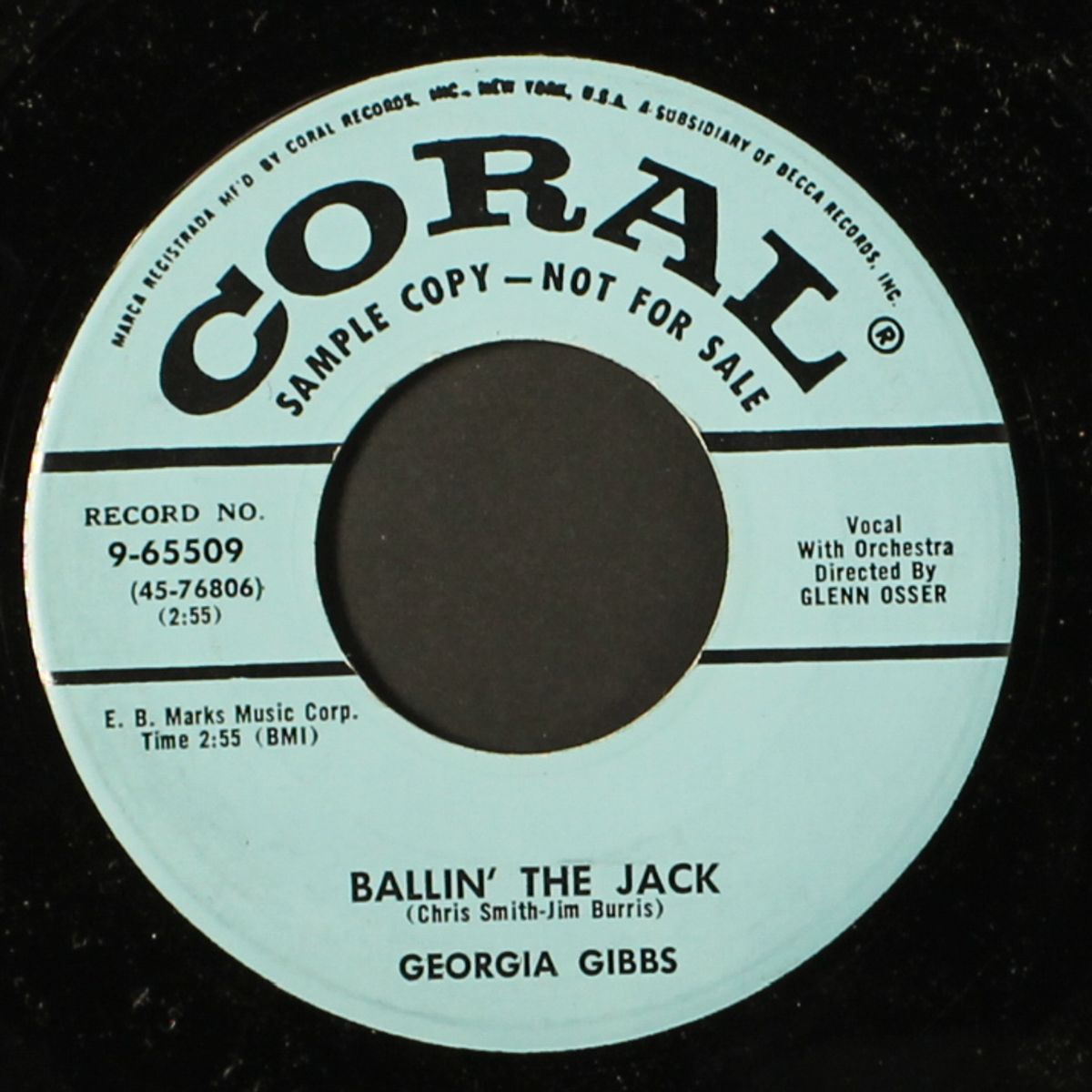 ballin' the jack / i still feel the same about you by GEORGIA GIBBS