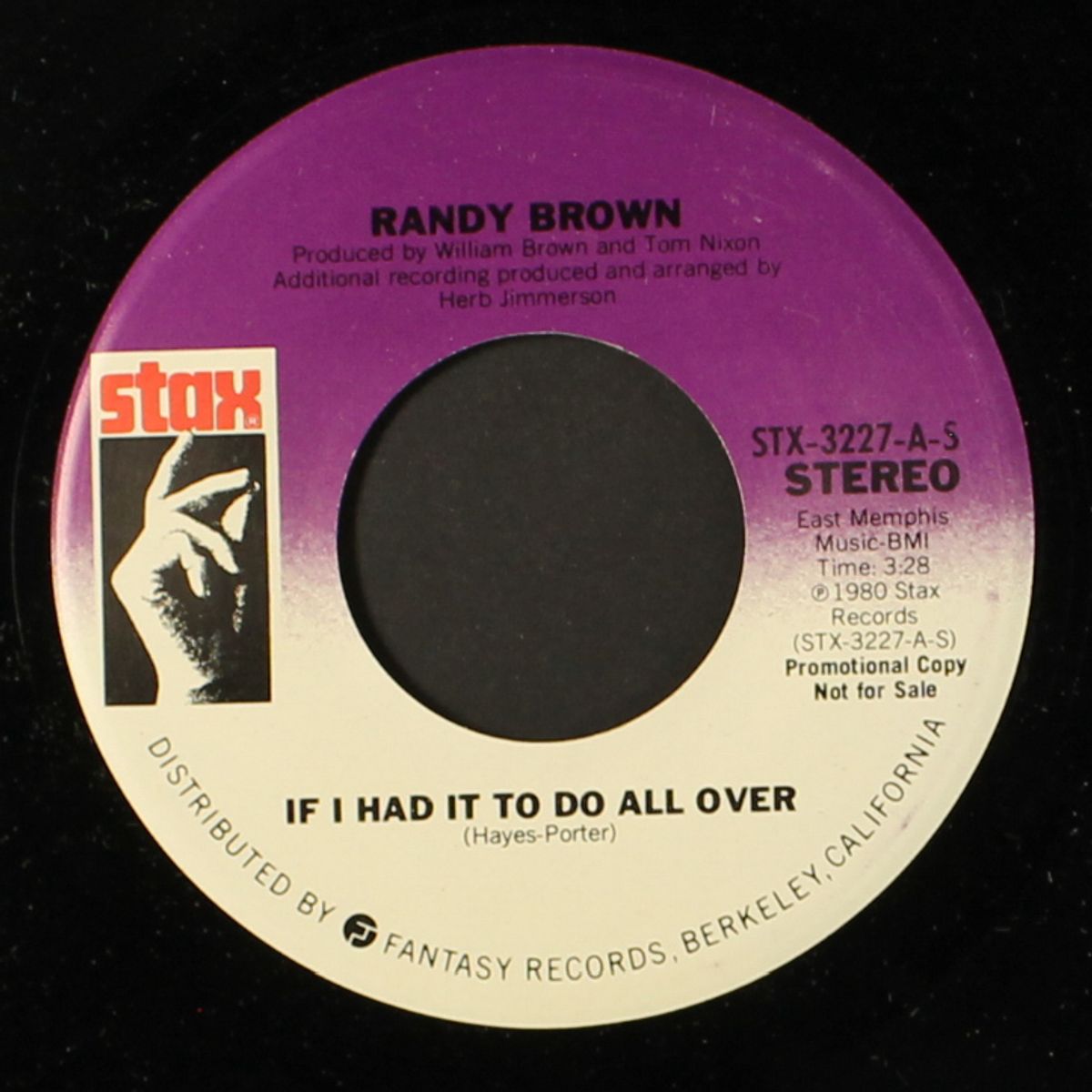 if i had it to do all over / mono by RANDY BROWN