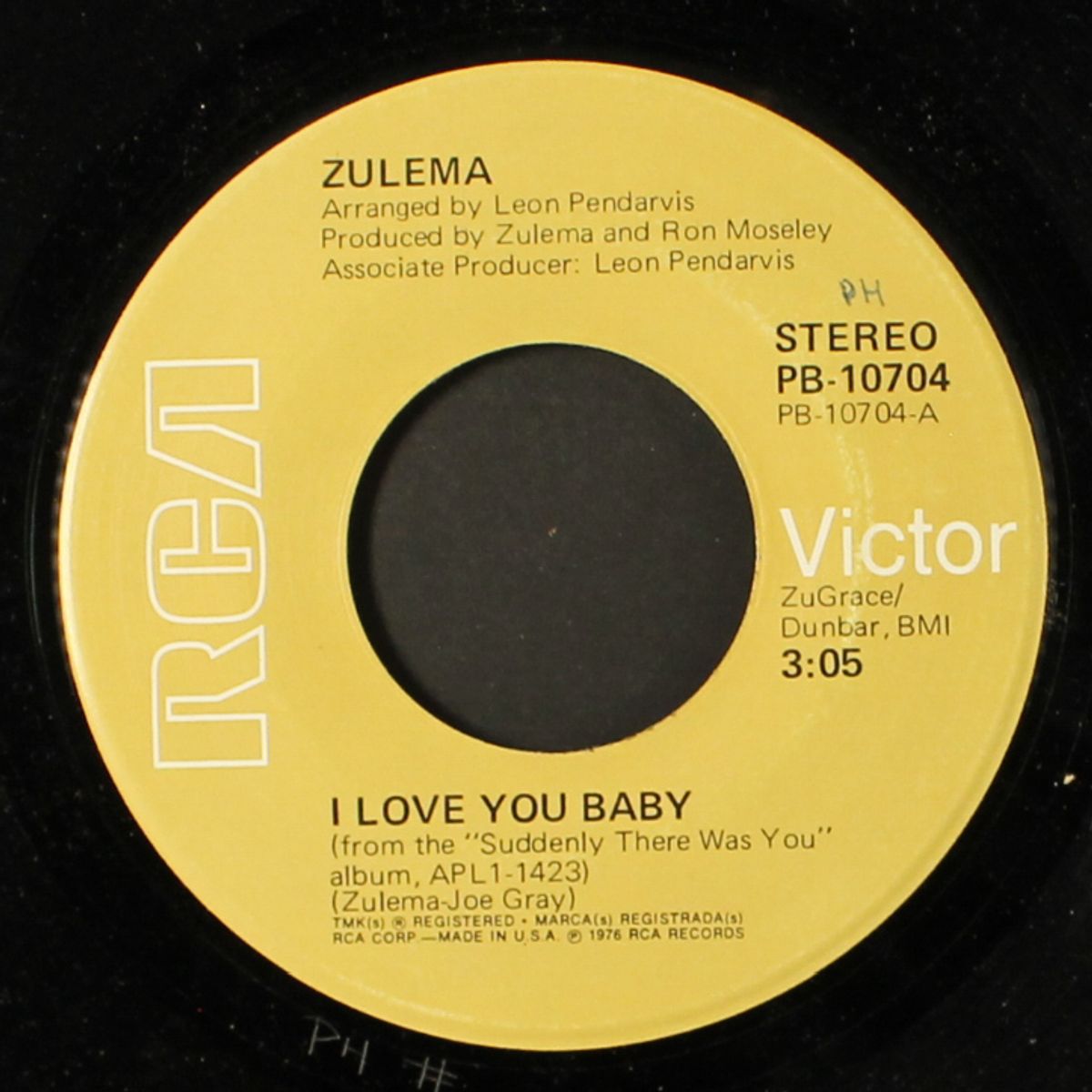 i love you baby / pity for the children by ZULEMA
