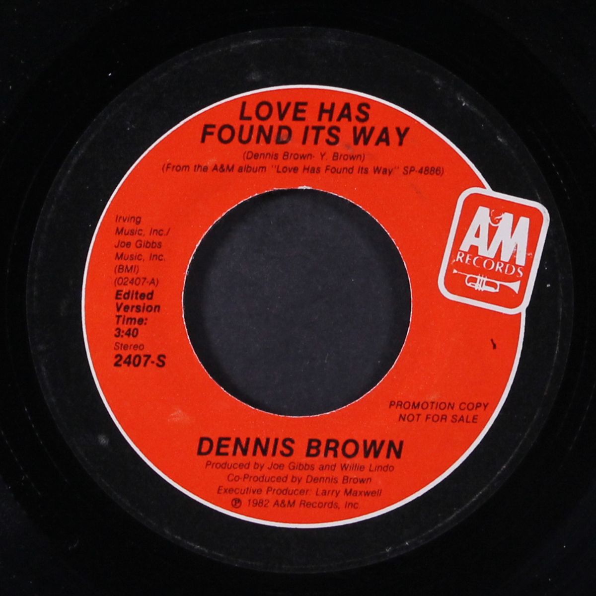 love has found its way / mono by DENNIS BROWN