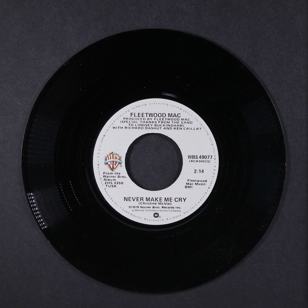 tusk / never make me cry by FLEETWOOD MAC