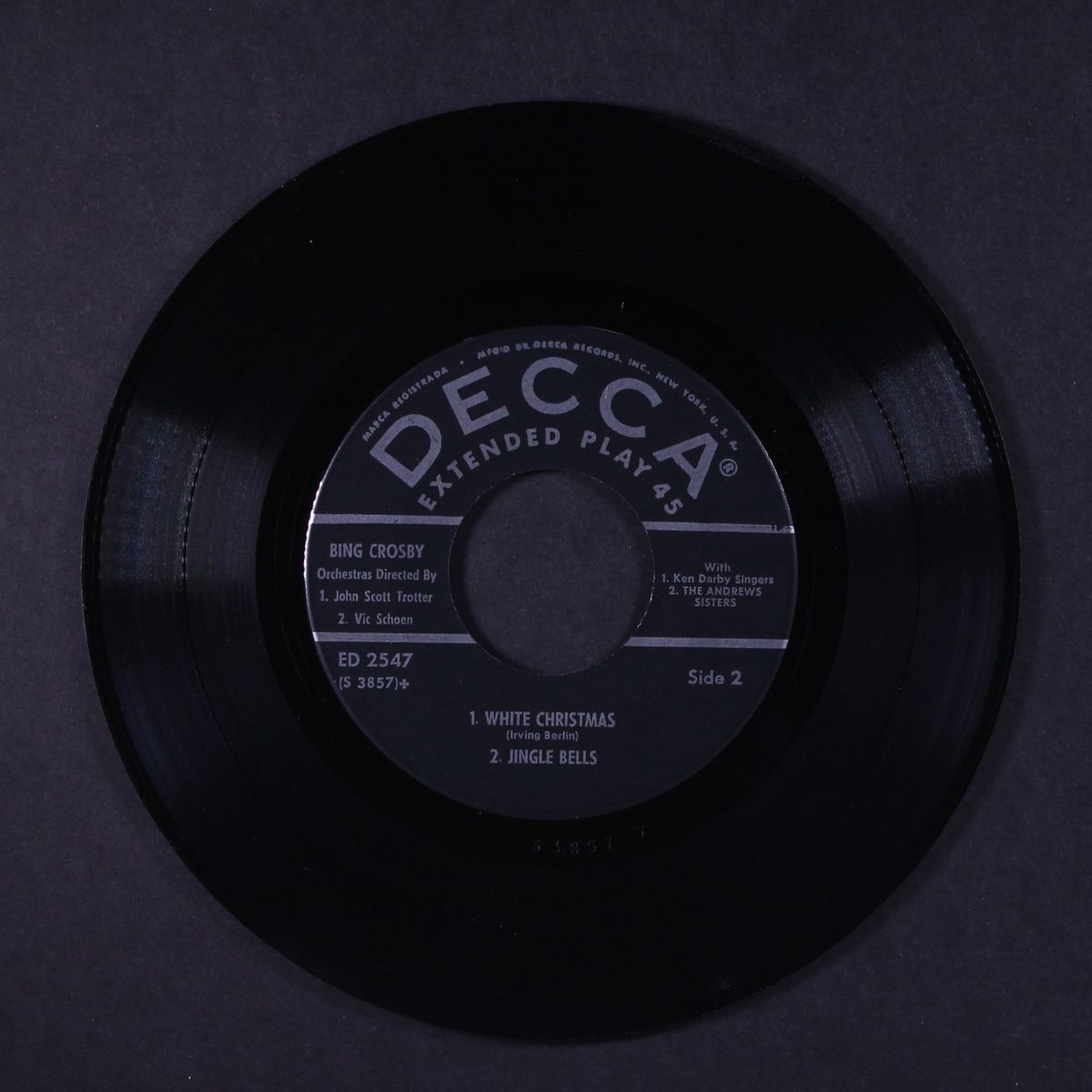 christmastime by BING CROSBY