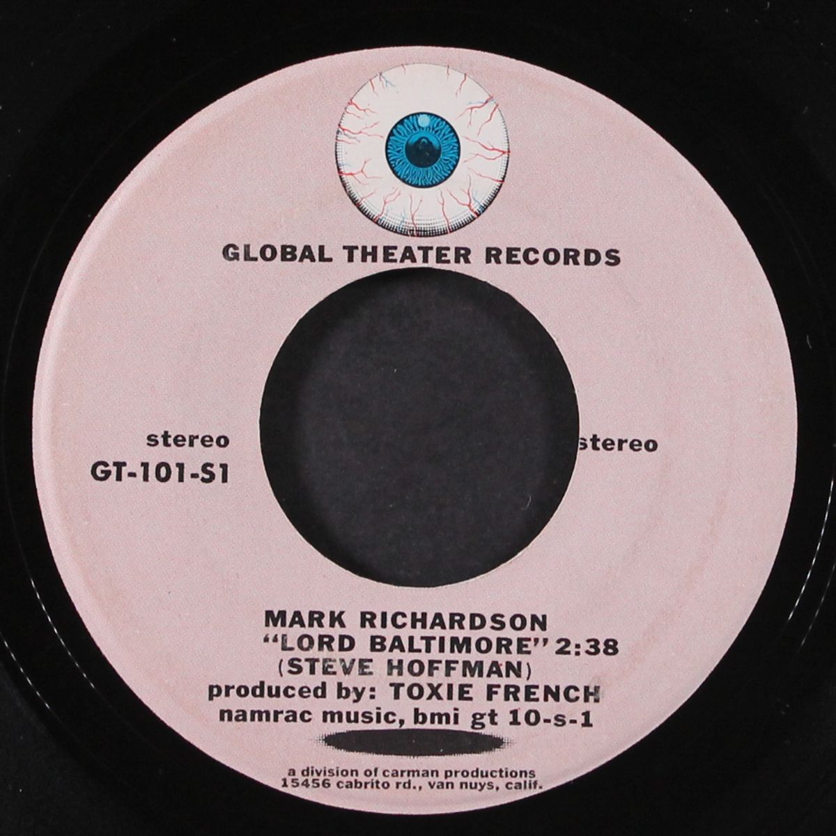 lord baltimore / i keep it hid by MARK RICHARDSON
