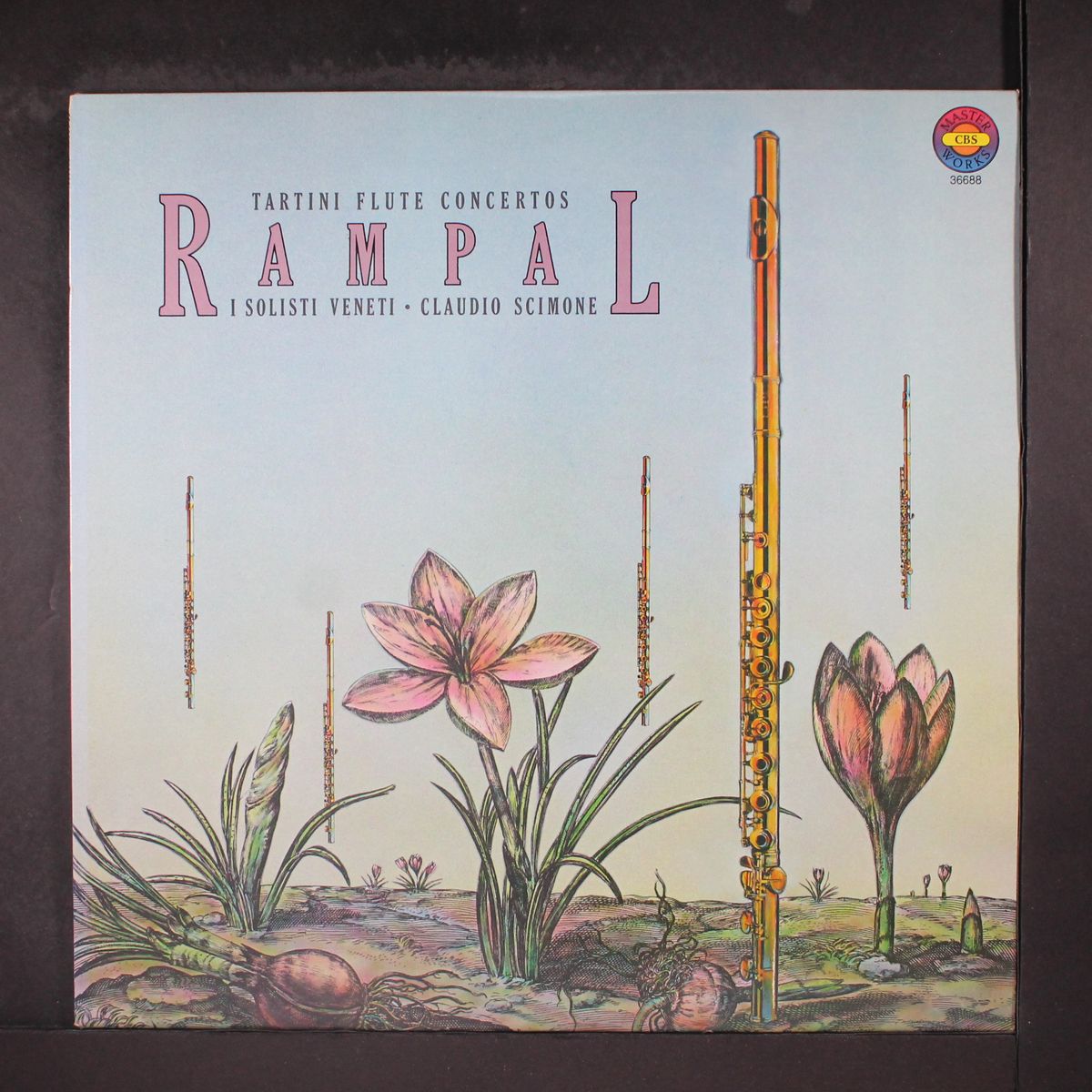 tartini flute concertos by JEAN-PIERRE RAMPAL