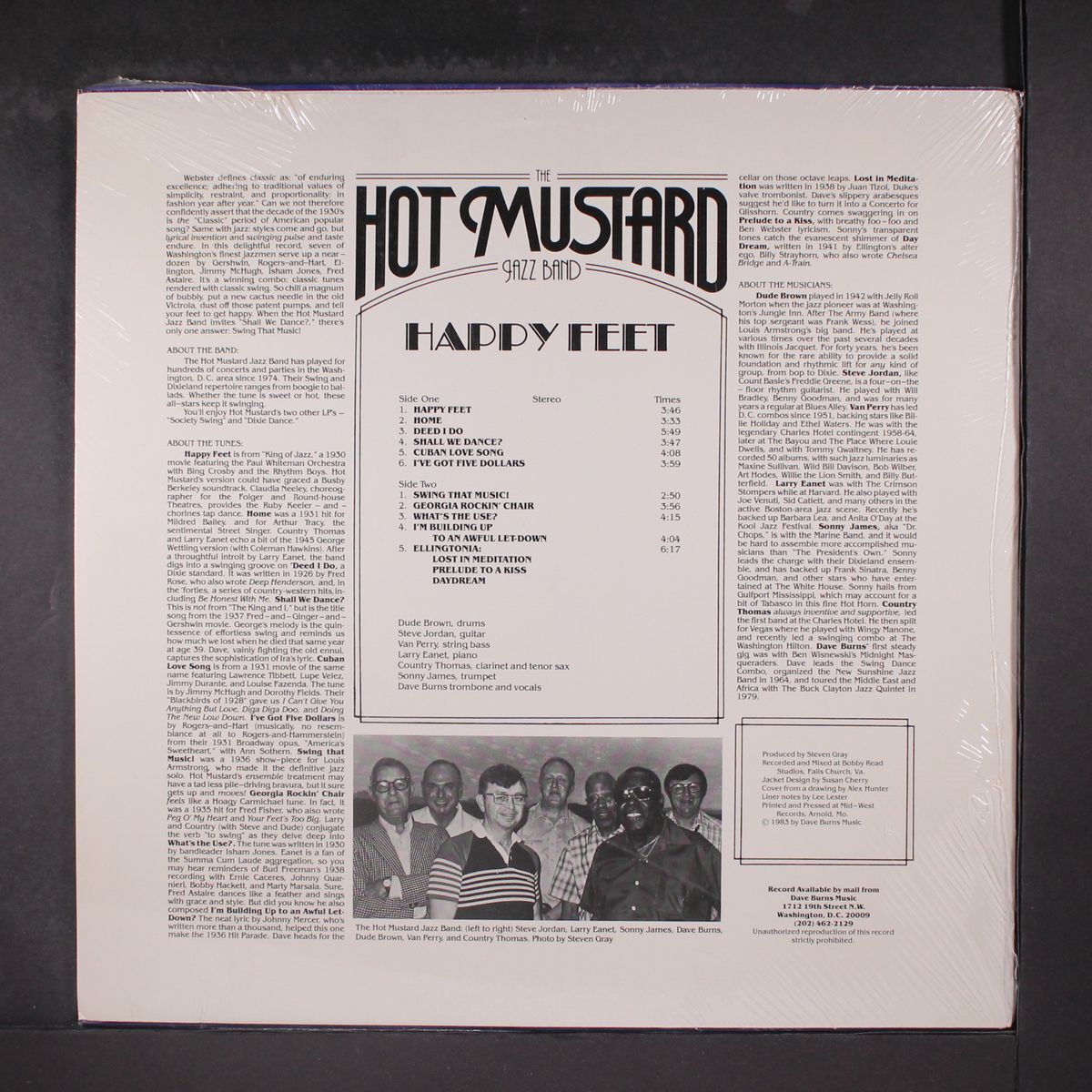 happy feet by HOT MUSTARD JAZZ BAND