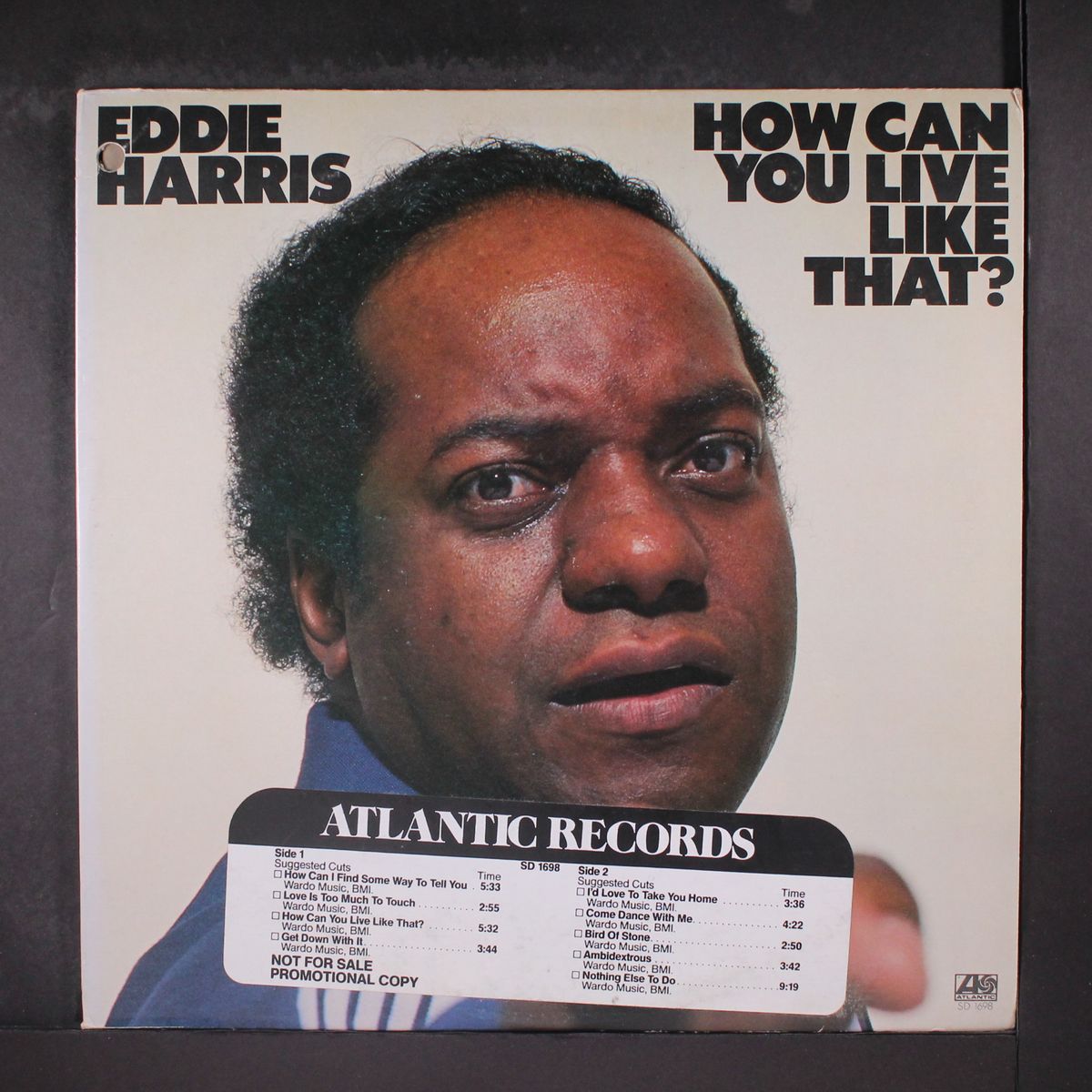 how can you live like that? by EDDIE HARRIS