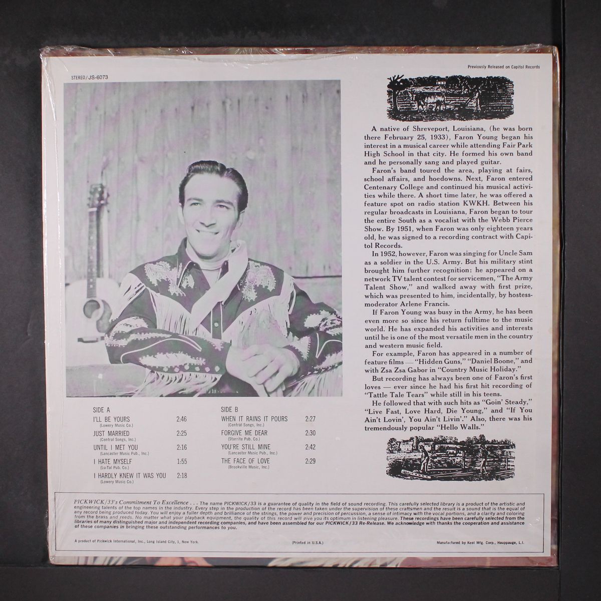 i'll be yours by FARON YOUNG