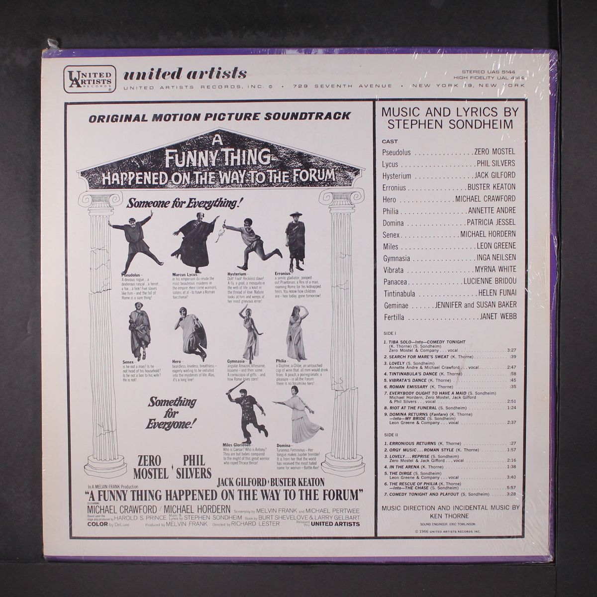 a funny thing happened on the way to the forum by SOUNDTRACK