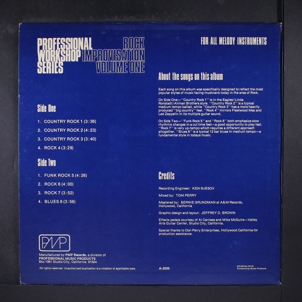 rock improvisation vol. 1 by UNKNOWN ARTIST