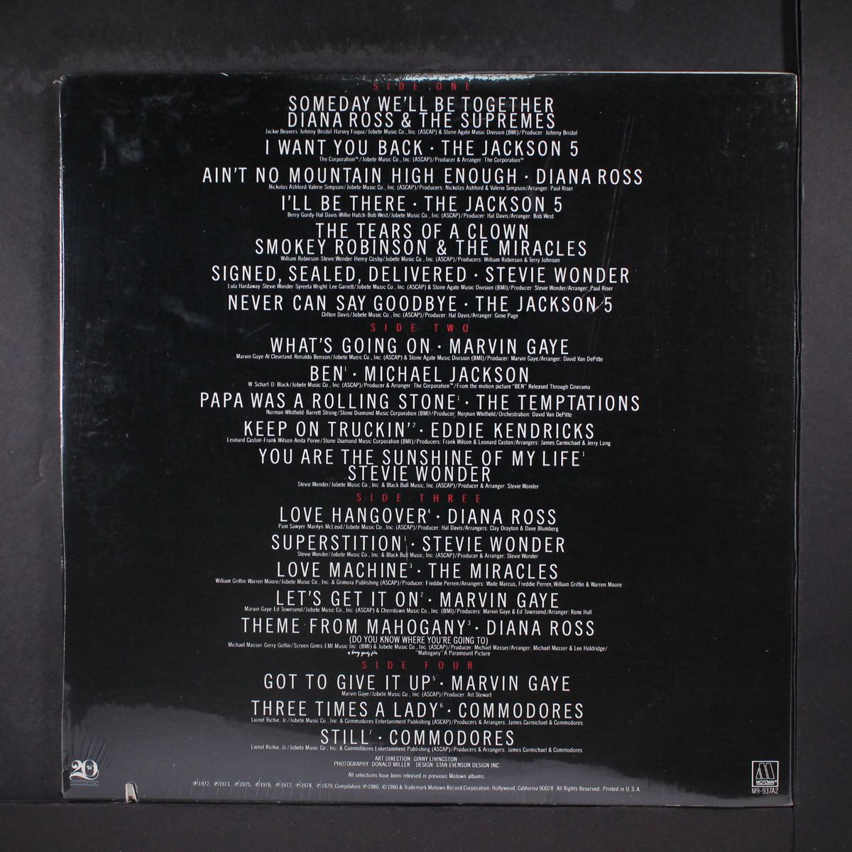 20/20 twenty no. 1 hits from twenty years by VARIOUS