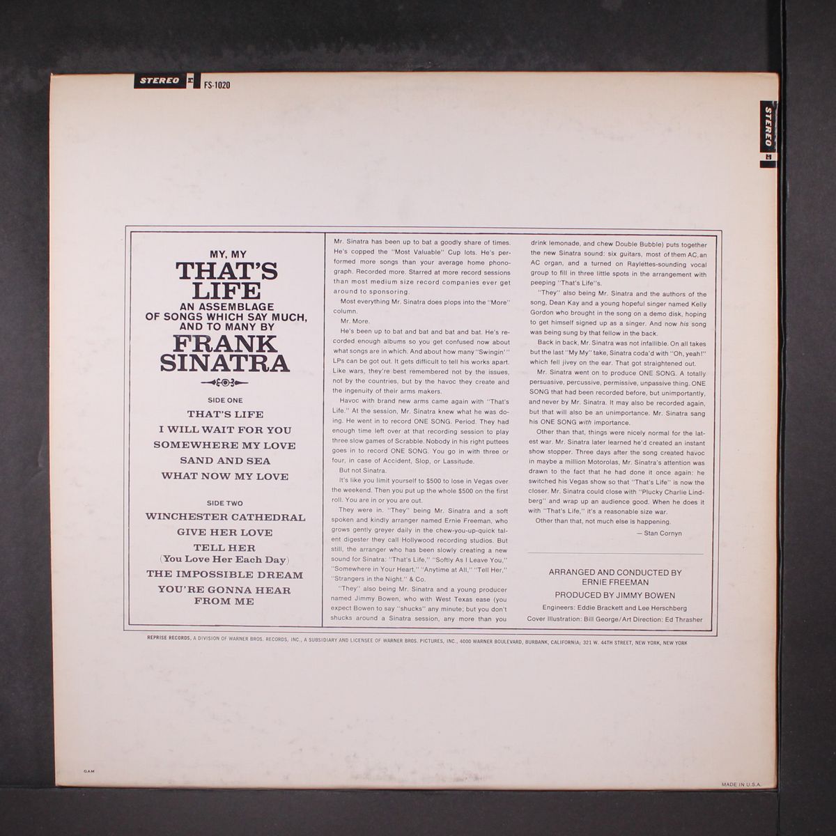 that's life by FRANK SINATRA