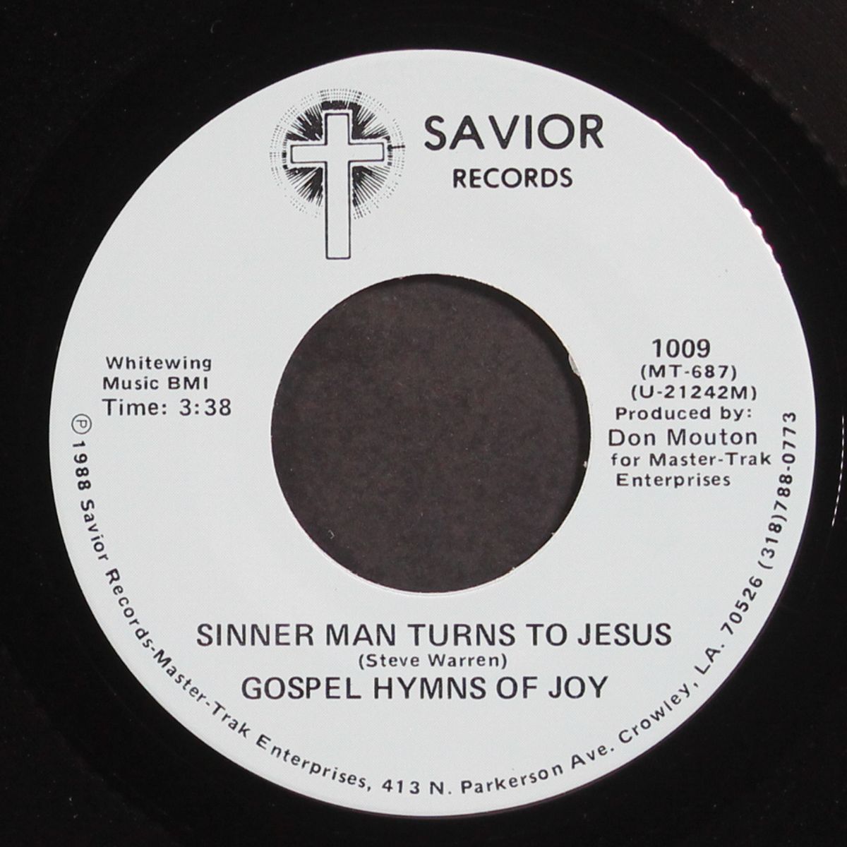 sinner man turns to jesus / lord keep me in your care by GOSPEL HYMNS OF JOY