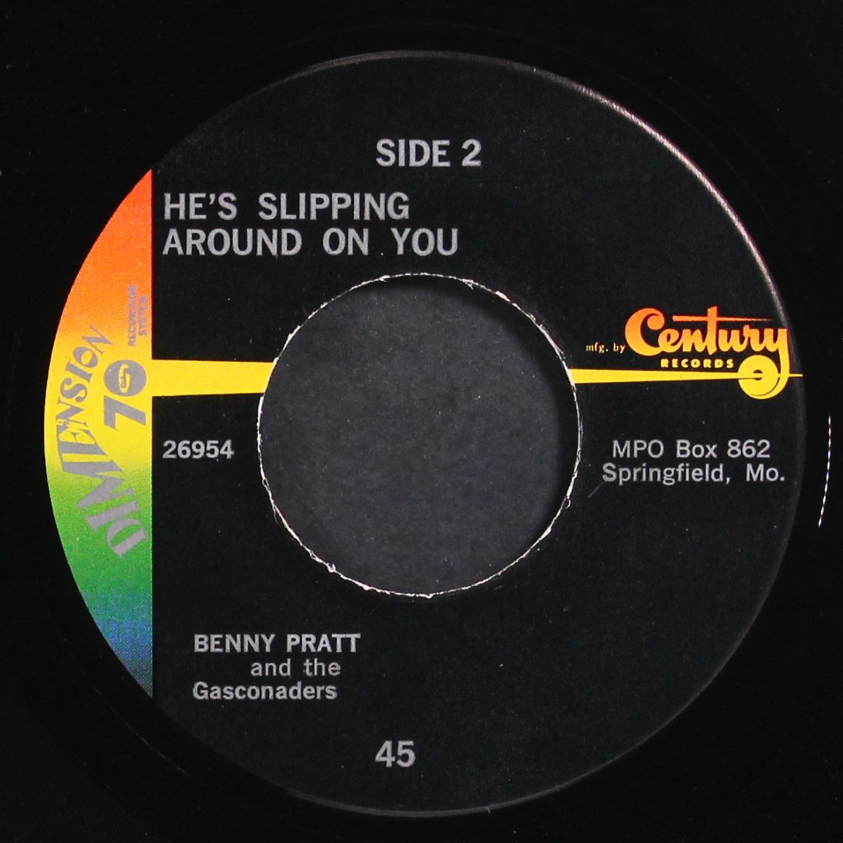 walkin' / he's slipping around on you by BENNY PRATT & GASCONADERS