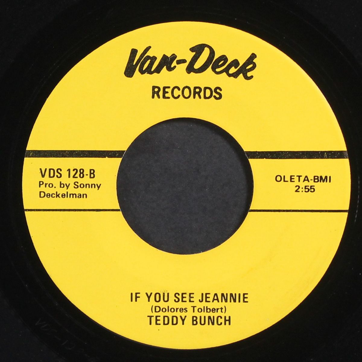 you're welcome anytime / if you see jeannie by TEDDY BUNCH