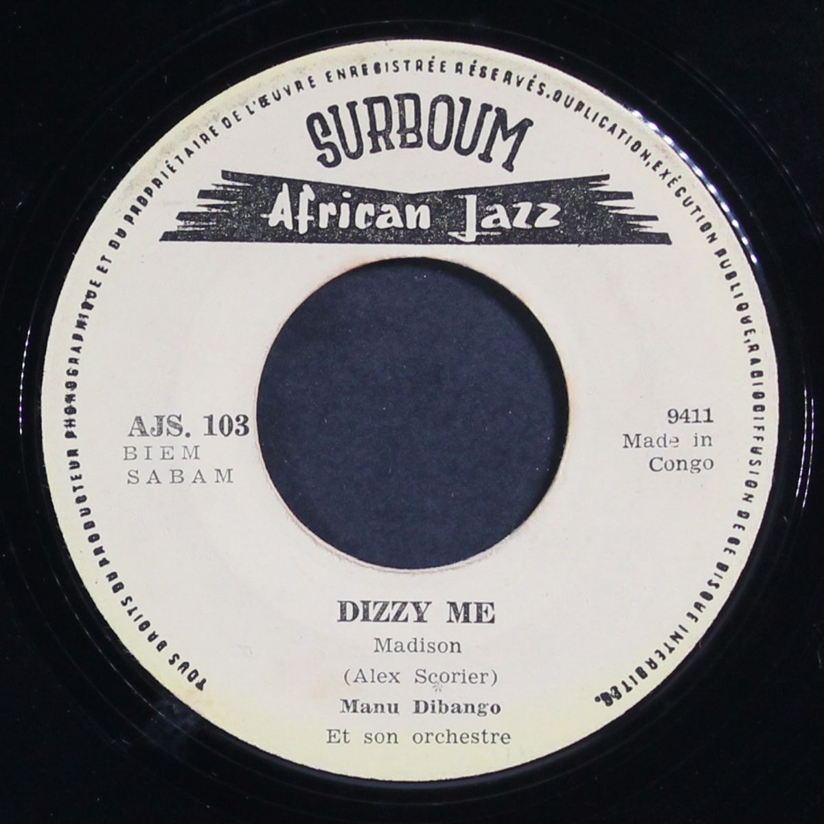 twist a leo / dizzy me by MANU DIBANGO