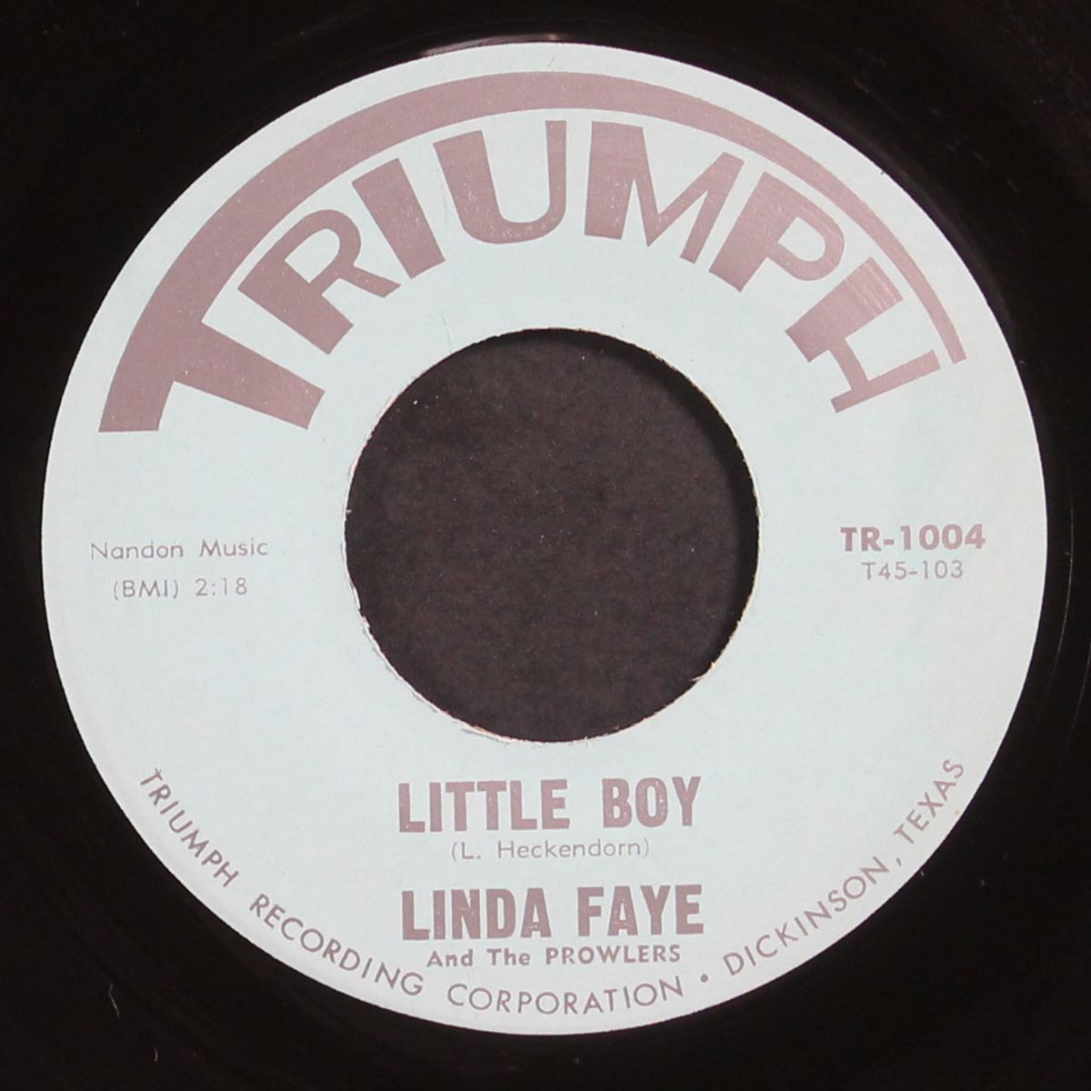 if i've never seen / little boy by LINDA FAYE & PROWLERS