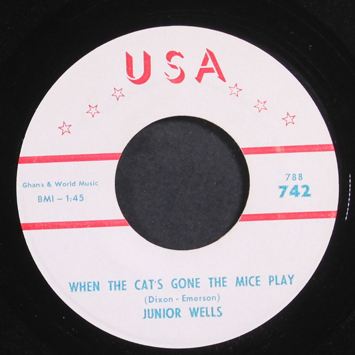 when the cat's gone the mice play / she's a sweet one by JUNIOR WELLS