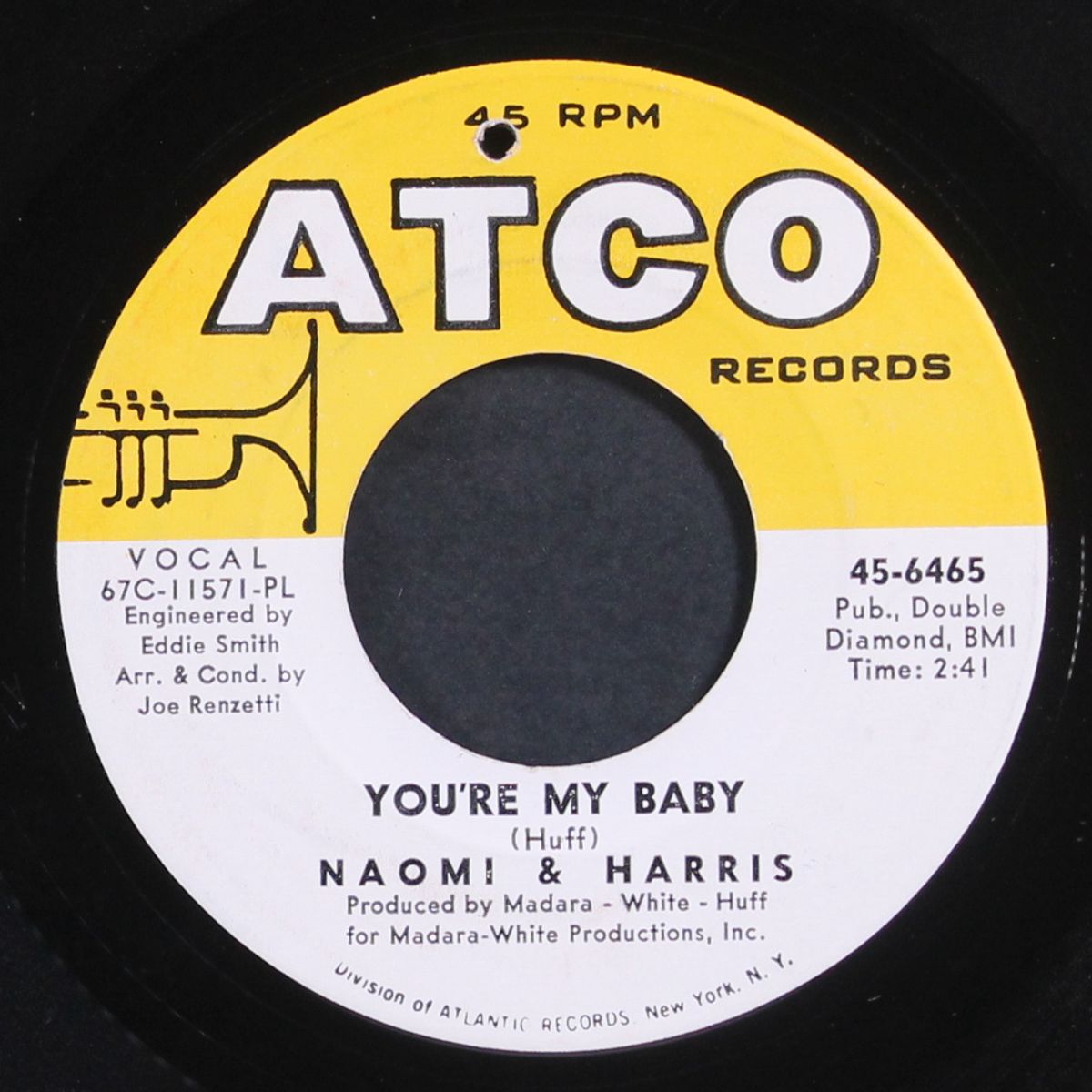 you're my baby / more than i do by NAOMI & HARRIS