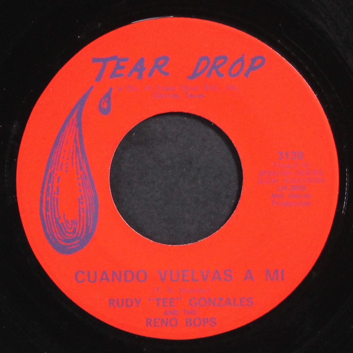 la tierra donde naci / cuando vuelvas a mi by RUDY 'TEE' GONZALES & RENO BOPS