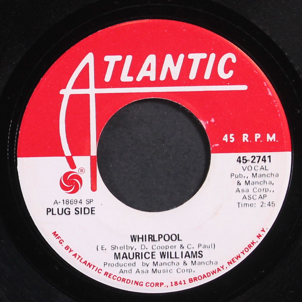 whirlpool / sweetness by MAURICE WILLIAMS