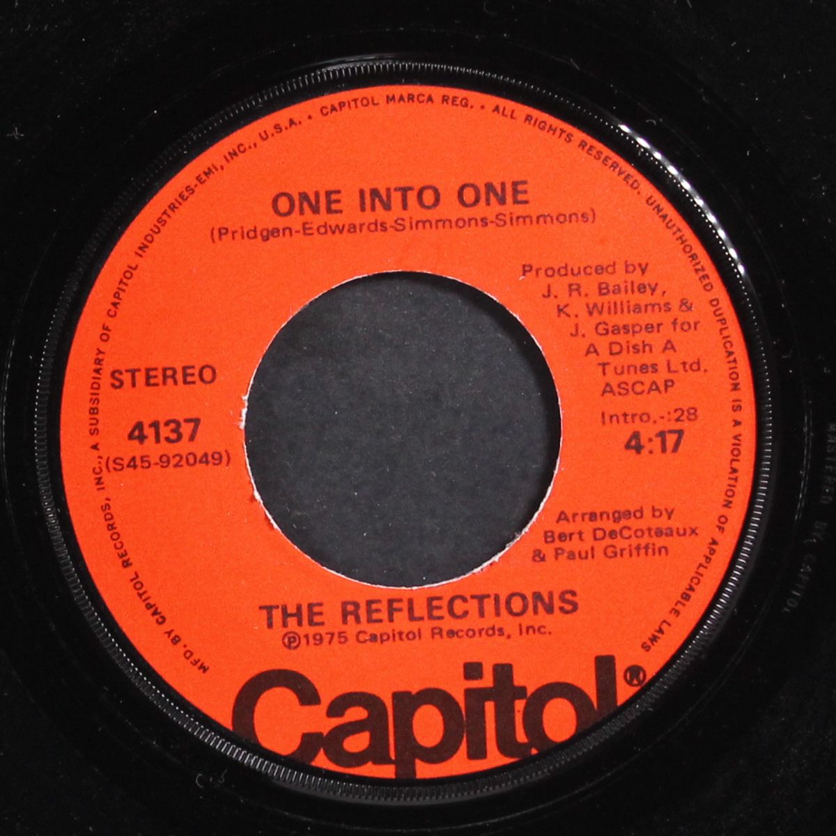 love on delivery (l.o.d.) / one into one by REFLECTIONS