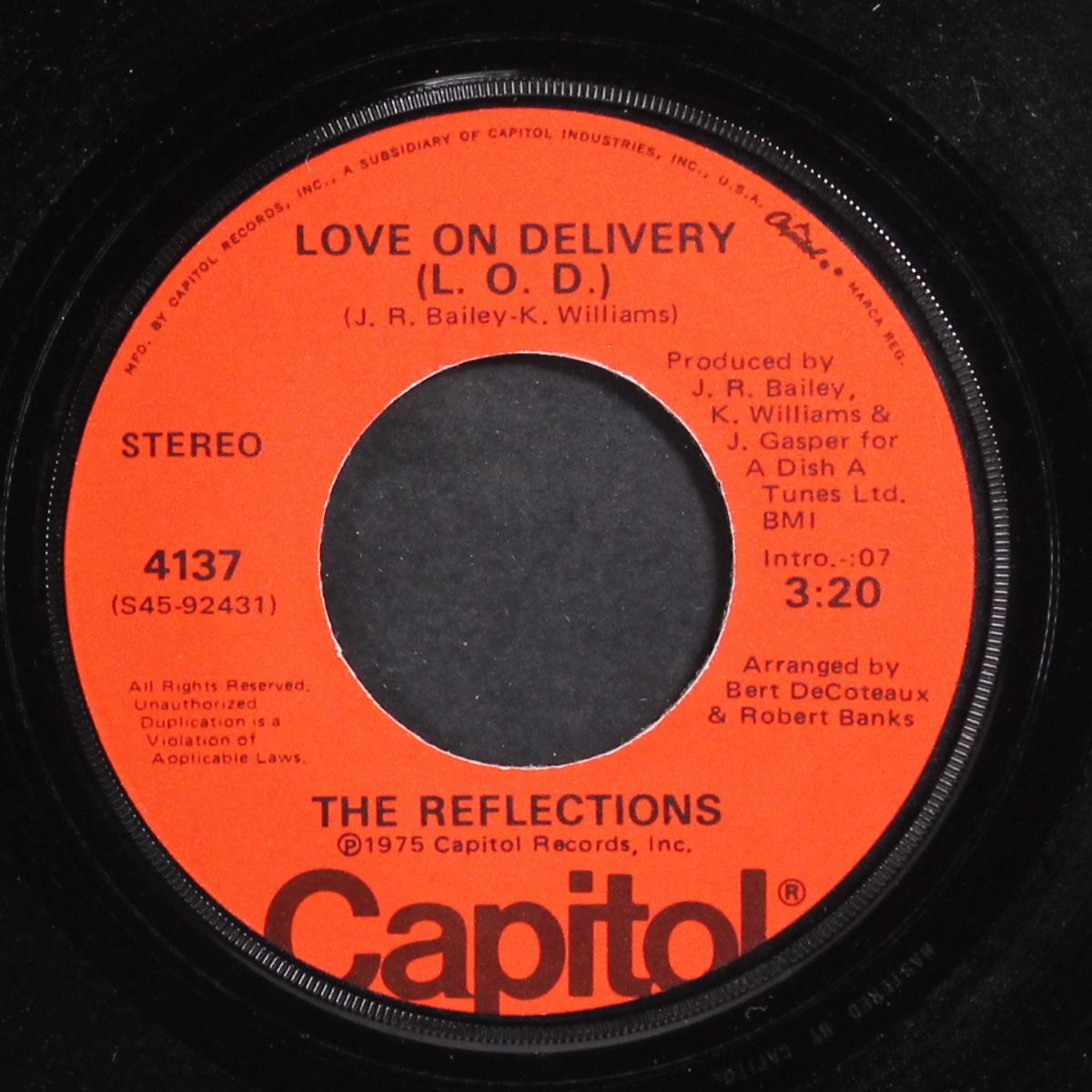 love on delivery (l.o.d.) / one into one by REFLECTIONS
