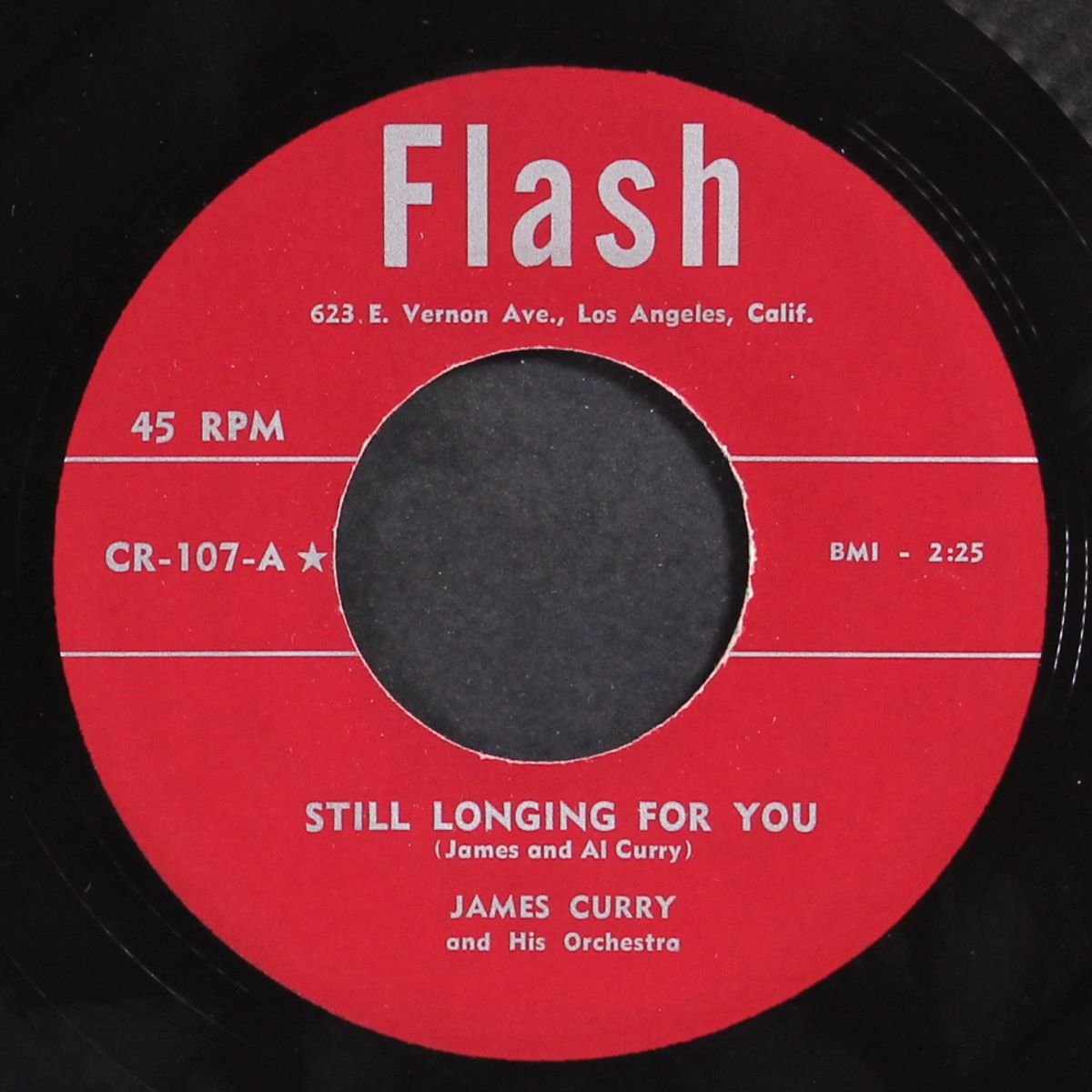 still longing for you / just a night girl by JAMES CURRY