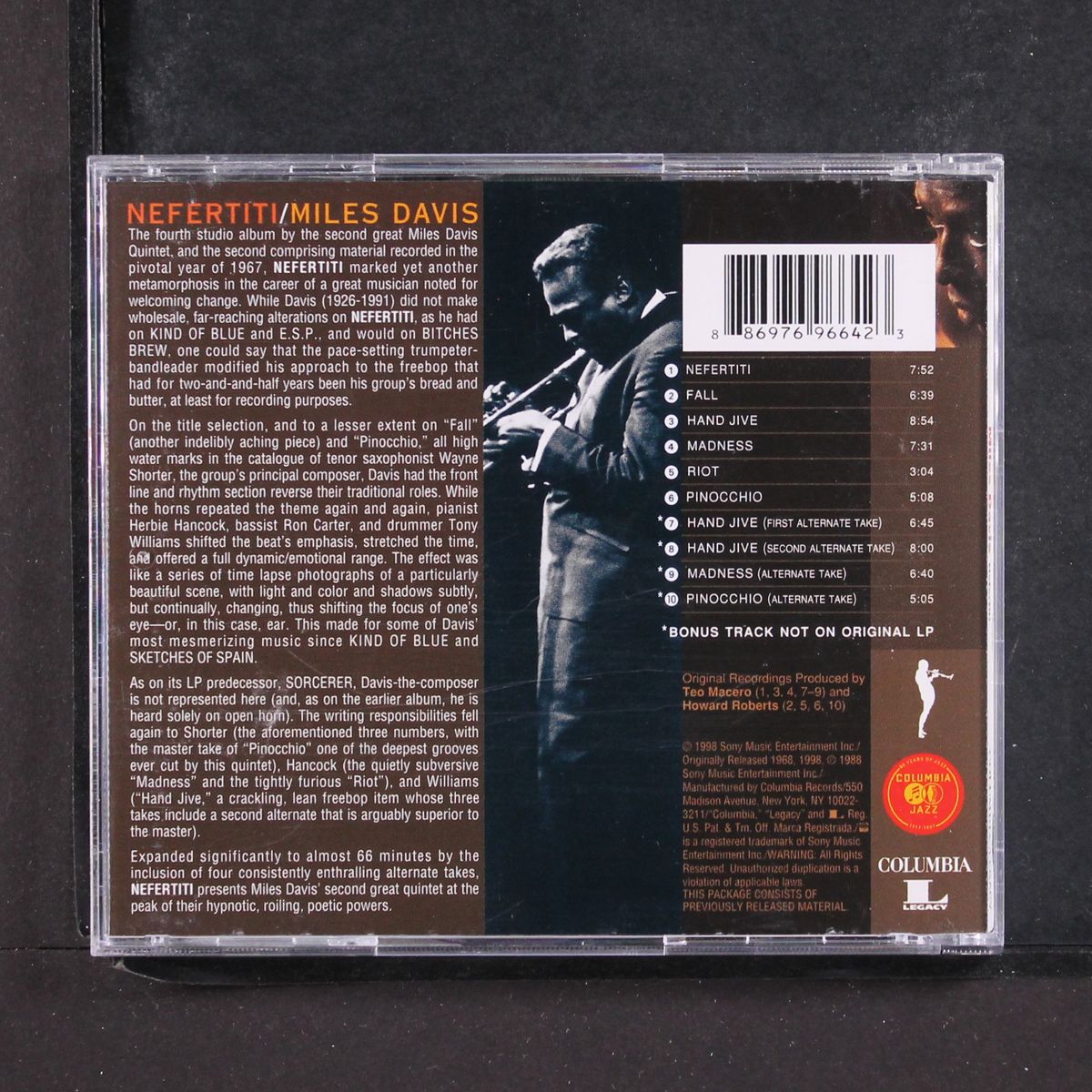 nefertiti by MILES DAVIS