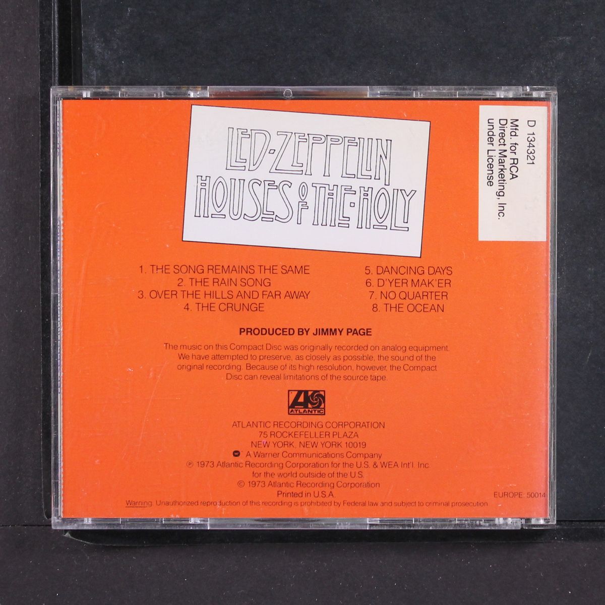 houses of the holy by LED ZEPPELIN
