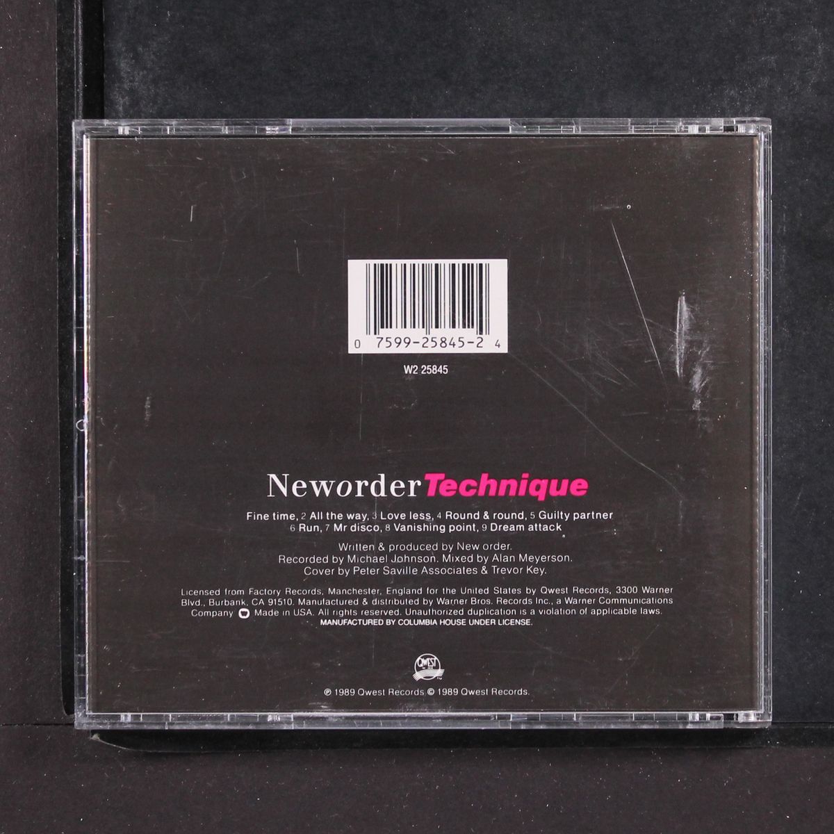 technique by NEW ORDER