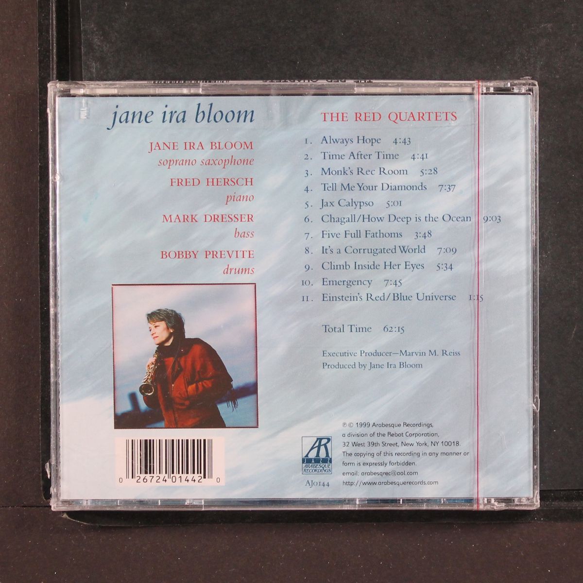 the red quartets by JANE IRA BLOOM