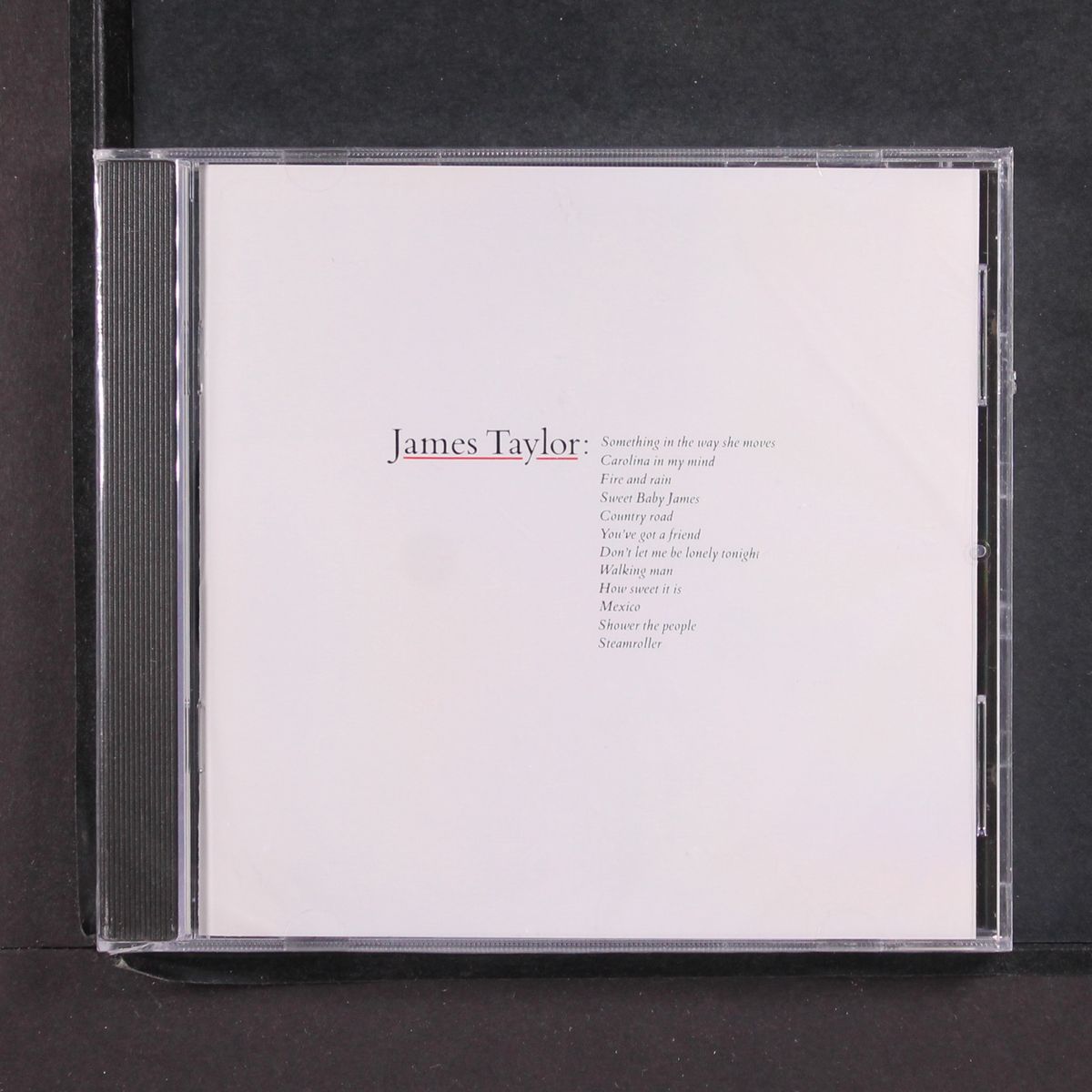 greatest hits by JAMES TAYLOR
