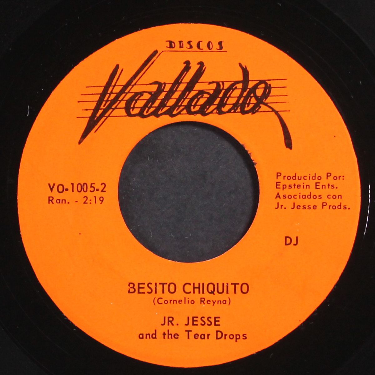 tesoro de pobre / besito chiquito by JR. JESSE & TEAR DROPS