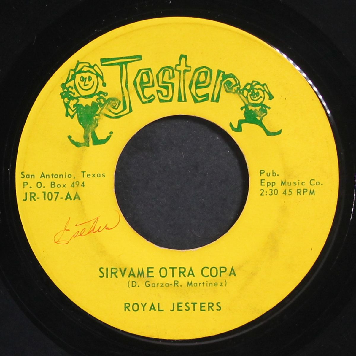 de nadie me quiero acordar / sirvame otra copa by ROYAL JESTERS