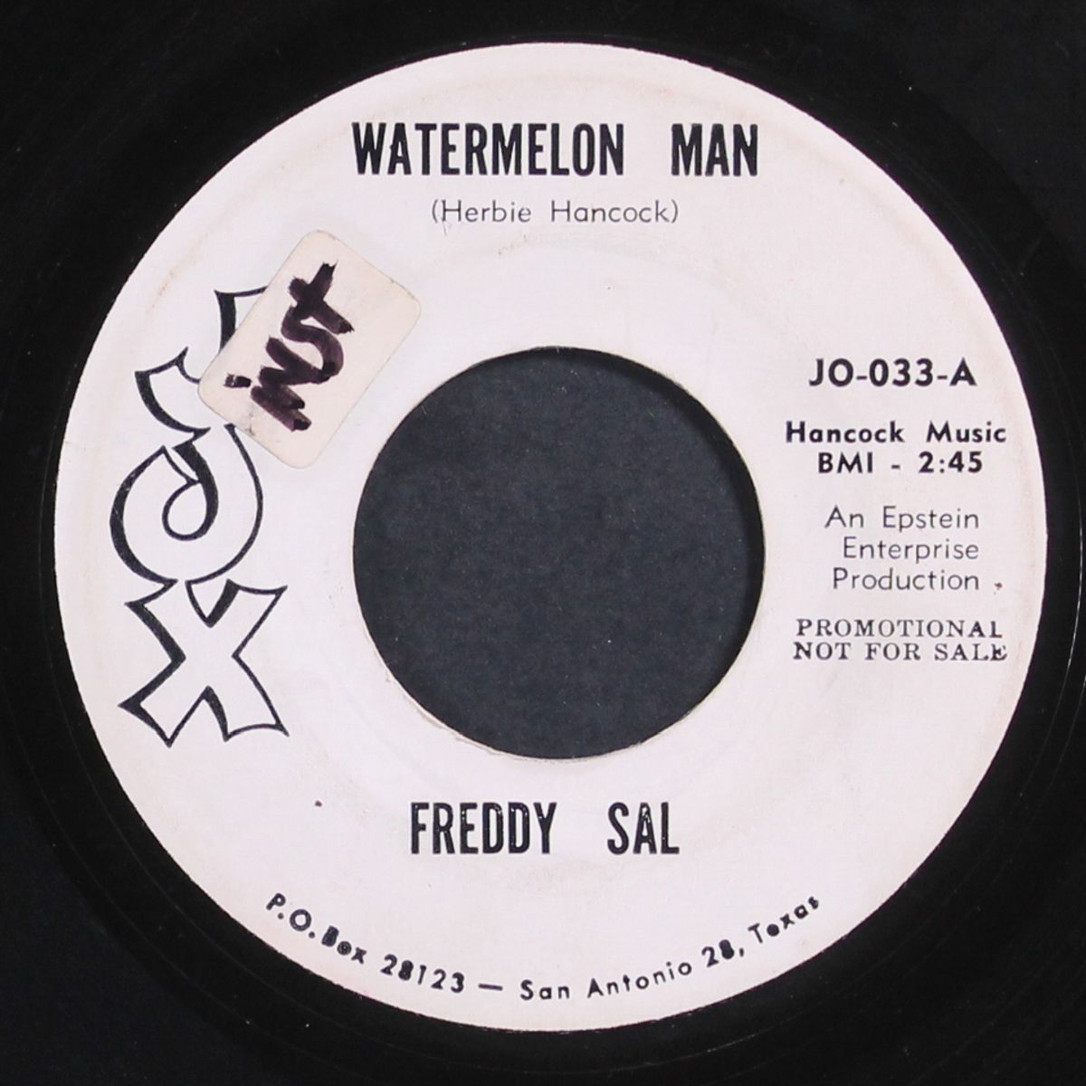 watermelon man / same by FREDDY SAL