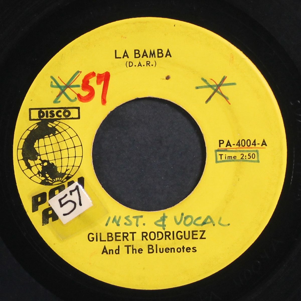 1,000 miles away / la bamba by GILBERT RODRIGUEZ & BLUE NOTES