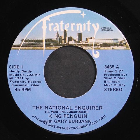 KING PENGUIN W/ GARY BURBANK