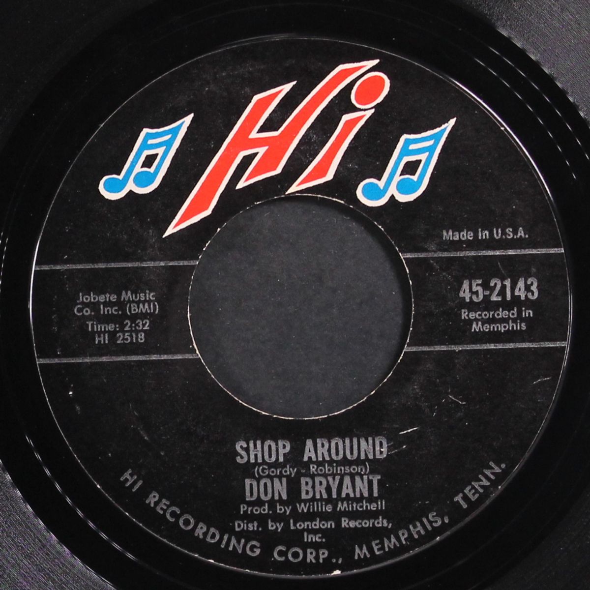 i'll go crazy / shop around by DON BRYANT
