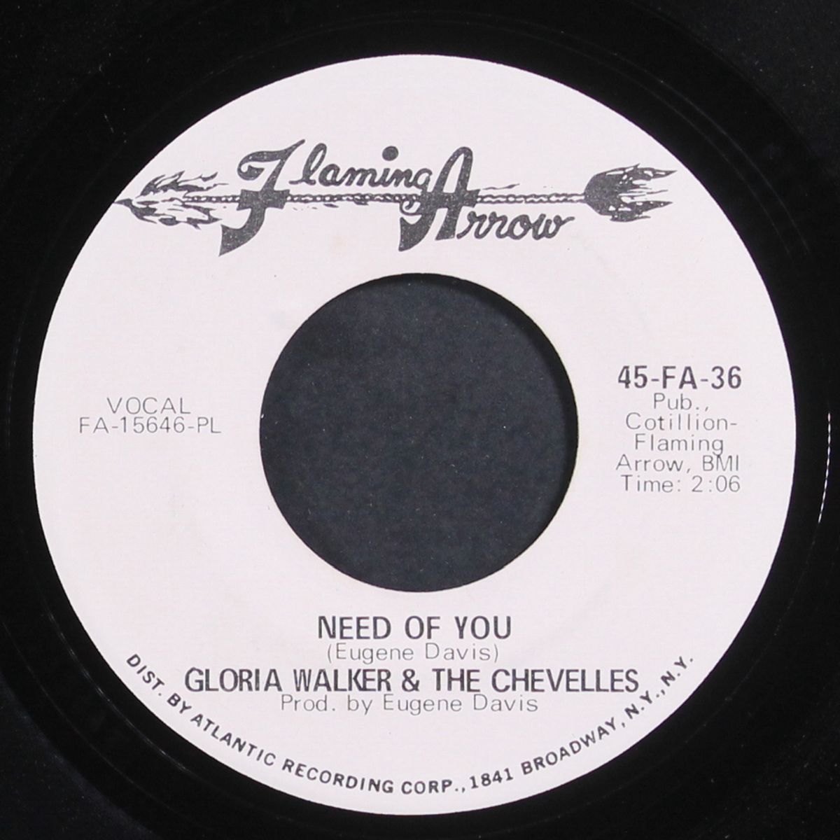 need of you / please don't desert me baby by GLORIA WALKER