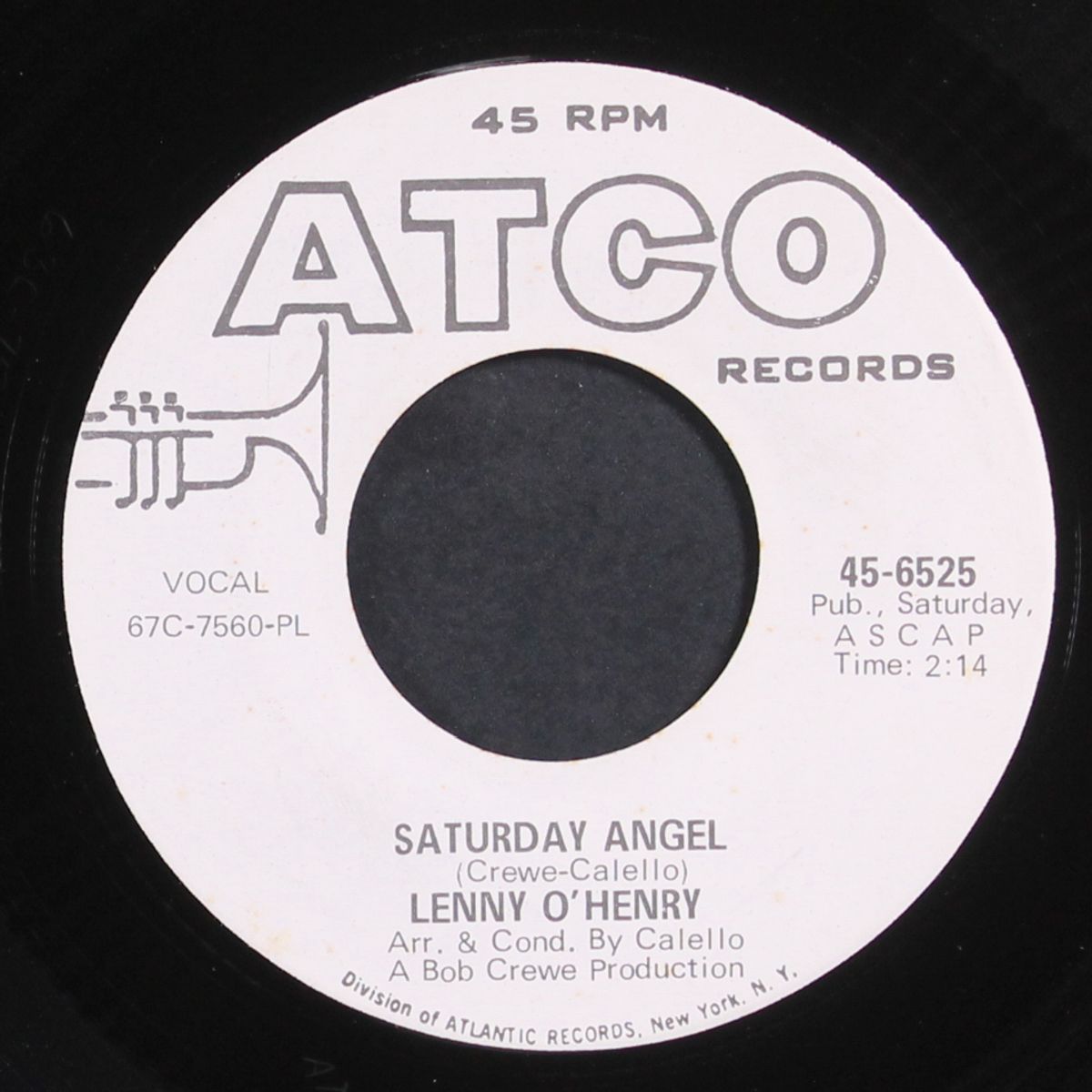 across the street / saturday angel by LENNY O' HENRY