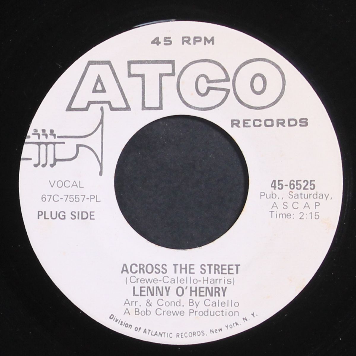 across the street / saturday angel by LENNY O' HENRY