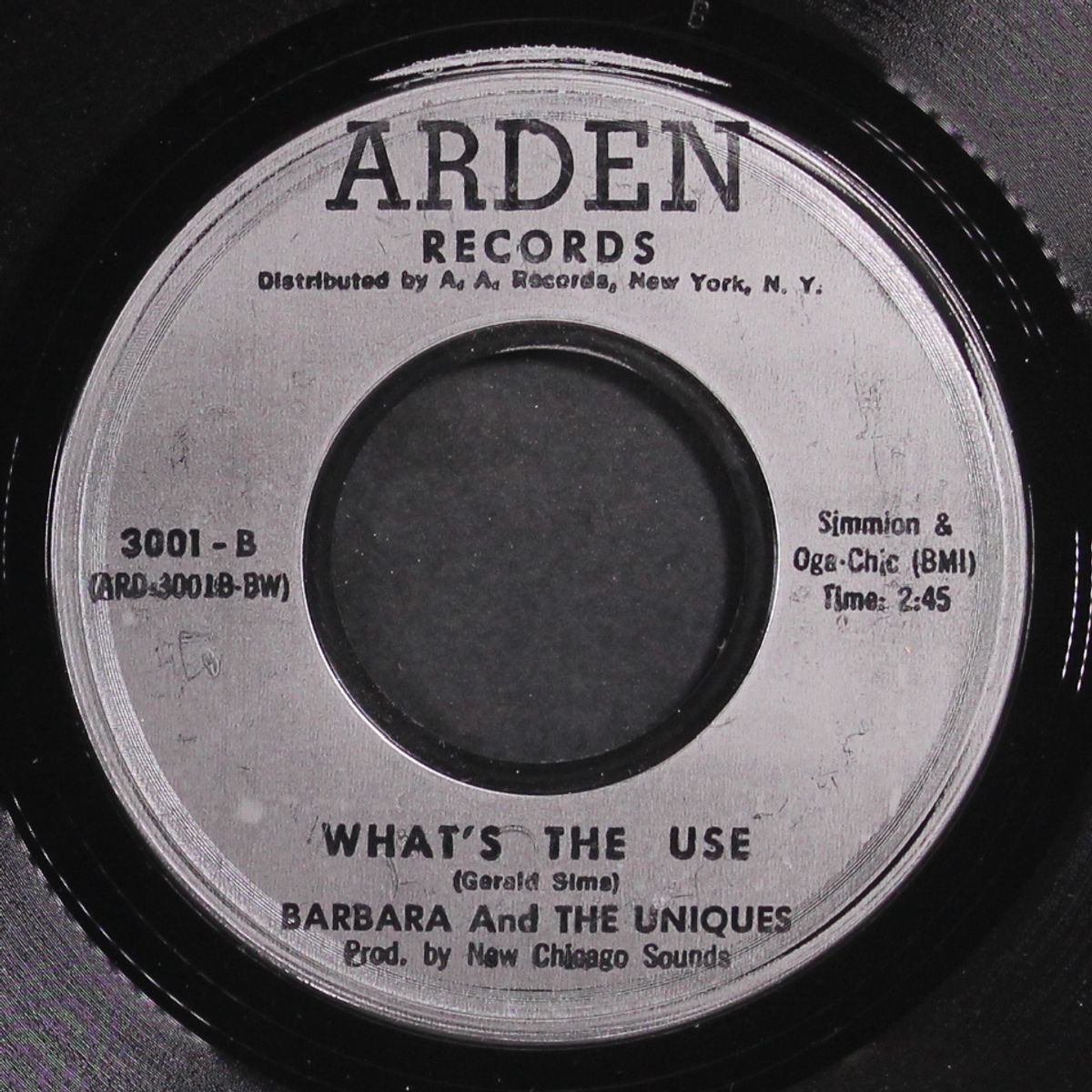 there it goes again / what's the use by BARBARA & UNIQUES