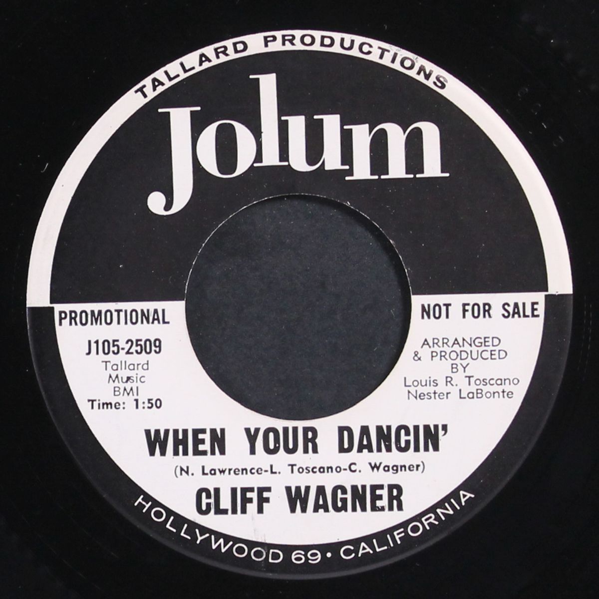 when you're dancin' / something's got a hold on me by CLIFF WAGNER & GROUP