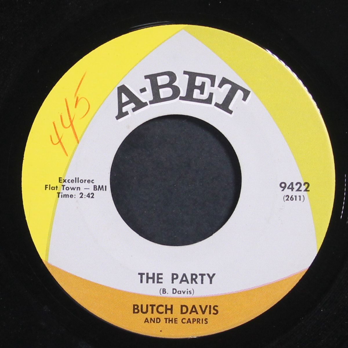 the party / turn on your love light by BUTCH DAVIS