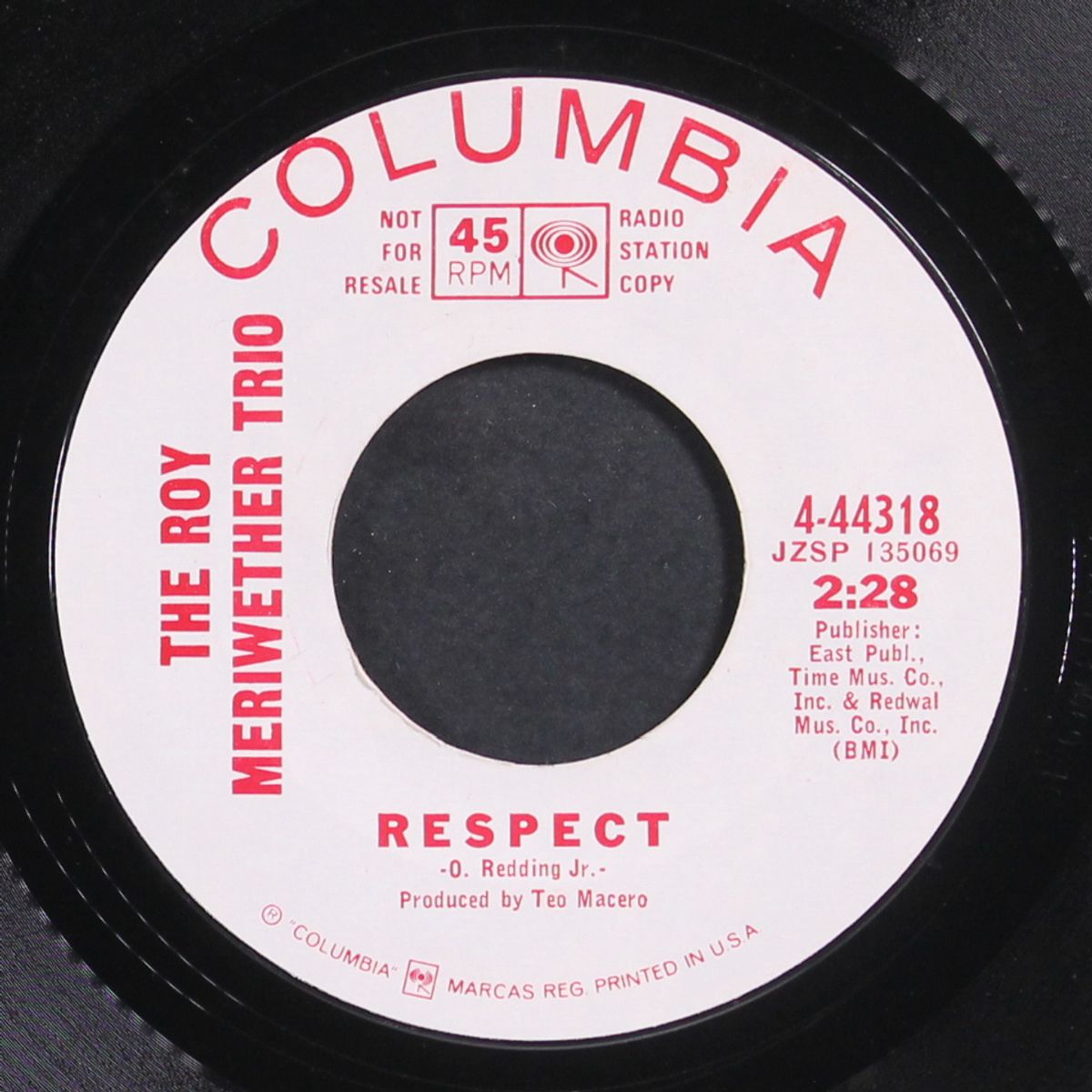respect / alfie by ROY MERIWETHER
