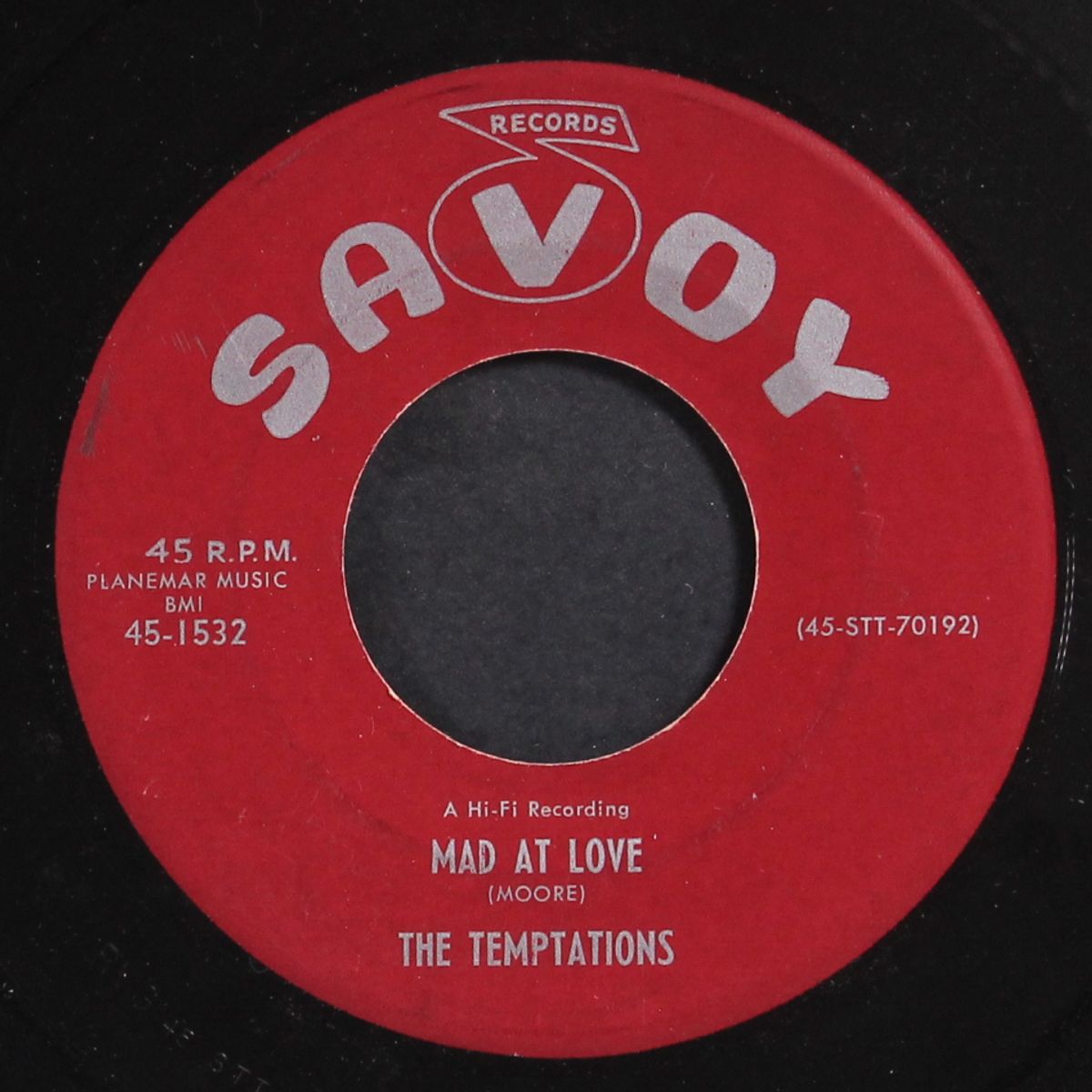 mad at love / mister juke box by TEMPTATIONS