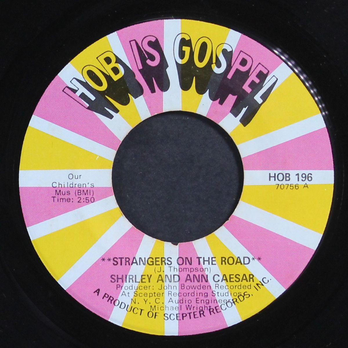 strangers on the road / loose the man by SHIRLEY & ANN CAESAR