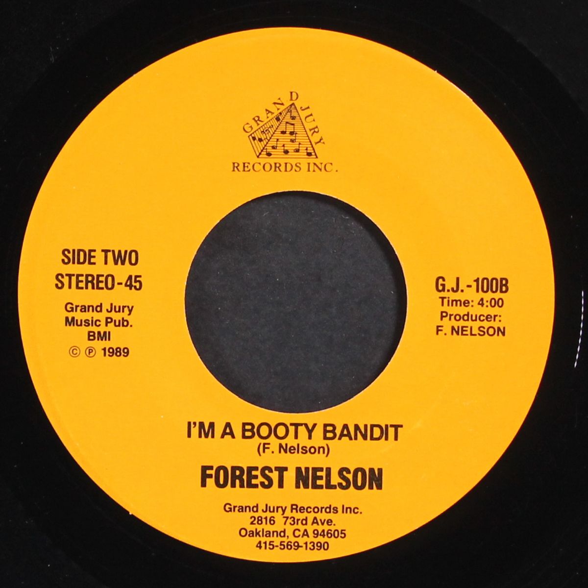 i'm a booty bandit / i want to test drive your body by FOREST NELSON
